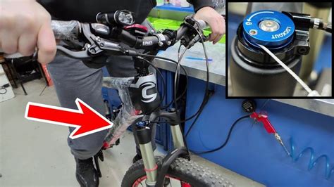 How to make a bike fork better. RockShox remote lockout adjustment ...