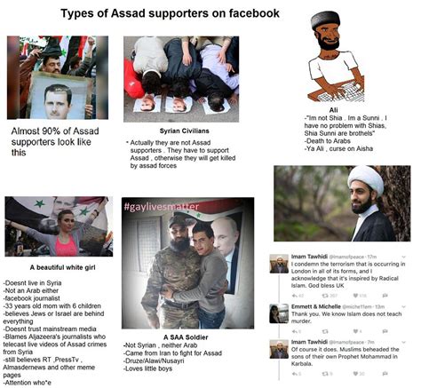 The 6 types of Assad supporters : r/SyrianCirclejerkWar