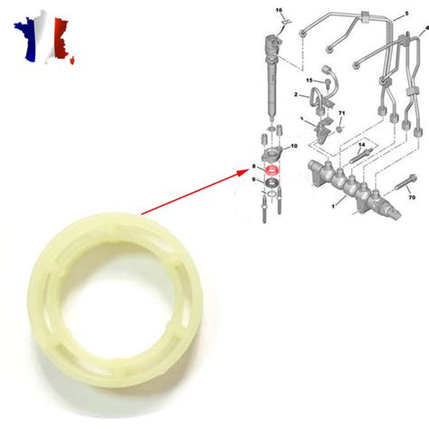 Joint Bague D Injecteurs Pour Citro N Peugeot Moteur Hdi Tdci