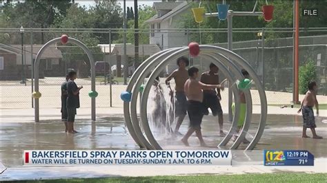 Bakersfield City Spray Parks To Open Friday May 26 Youtube