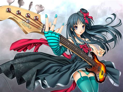 Anime Guitar Girl Wallpapers Wallpaper Cave