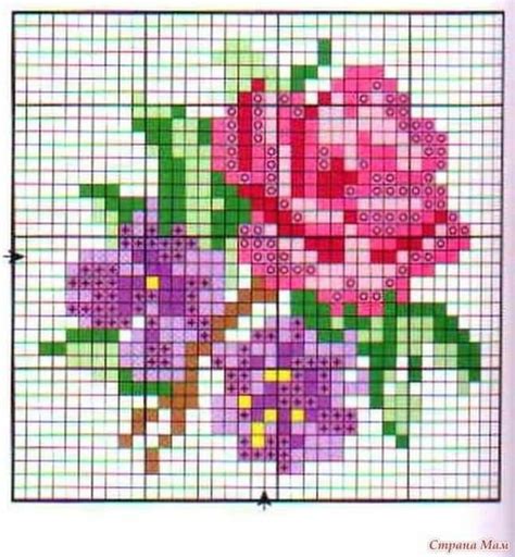 Pin By Juliana Olenka On Bordados Cross Stitch Flowers Cross Stitch