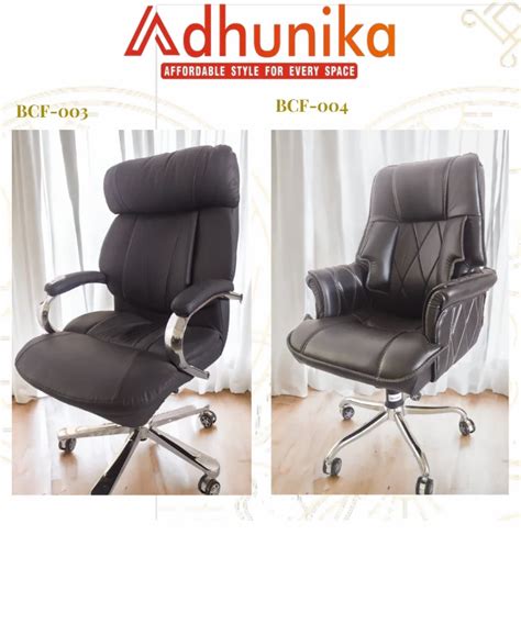 Adhunika S Best Office Visitor Chair With Leather Finishing Unique And