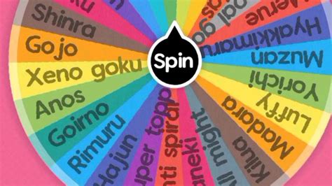 Share 58 Anime Character Wheel Spin Best Induhocakina