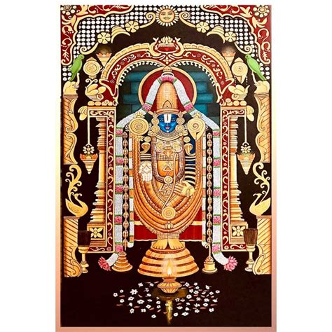 Tirupati Balaji Painting Balaji Painting On Canvas