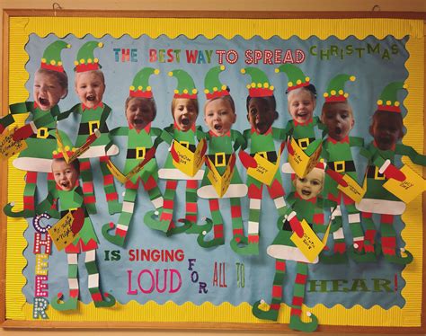 Elf Christmas Bulletin Board The Best Way To Spread Christmas Cheer