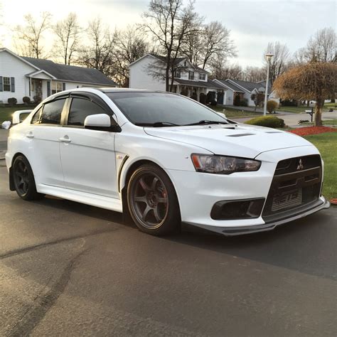 White Evo X Built Everything Mitsubishi Lancer Evolution Forum