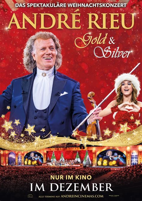 Andr Rieus Weihnachtskonzert Gold And Silver Im Kino In