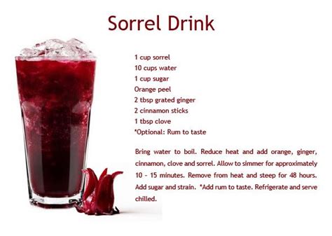 Jamaican Sorrel Drink Artofit