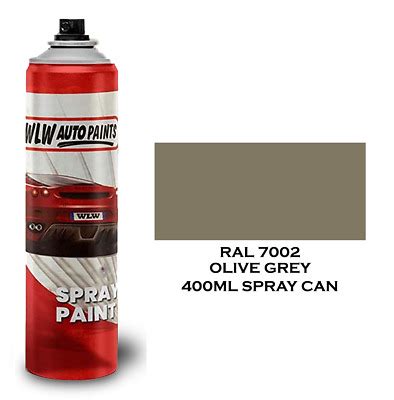 RAL 7002 Olive Grey DIRECT GLOSS Aerosol Paint Metal Wood PVC UPVC