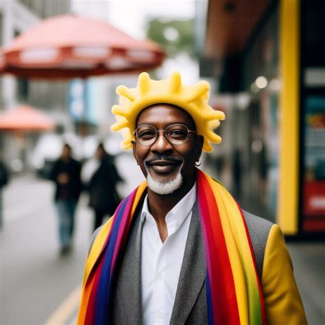 Premium Photo Happy African American Man With Dreadlocks And Smiling