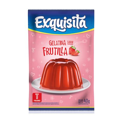 Gelatina Exquisita Frutilla 15x40grs Ramirez Díaz De Espada I C S A