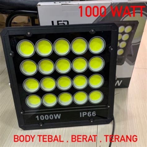 Jual Lampu Sorot Led COB 1000watt 1000 W Tembak Led 1000w Flood Light