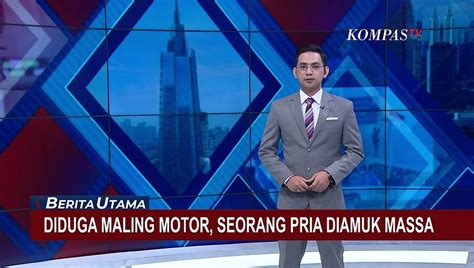 Kepergok Saat Diduga Hendak Mencuri Motor Seorang Pria Di Probolinggo