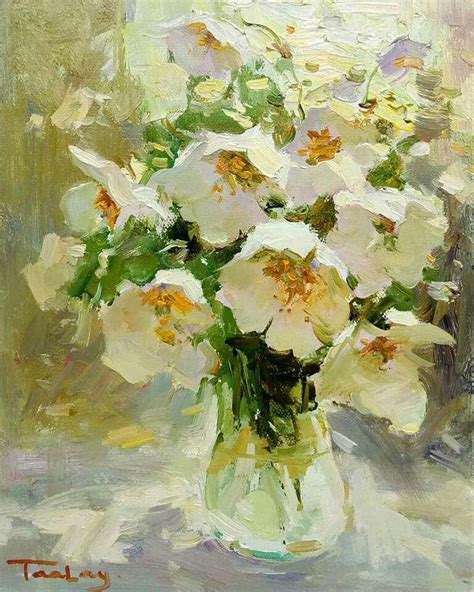 Artist - Taalaibek Musurmankulov Russian Painter. | Floral oil ...