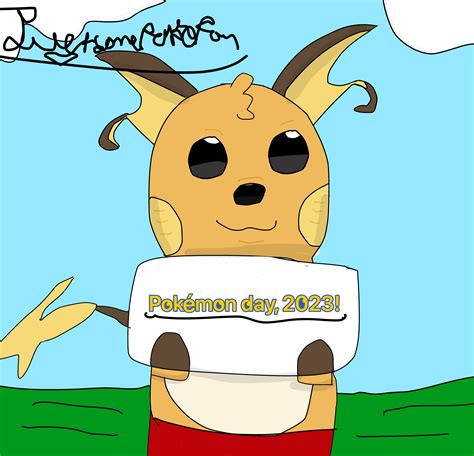 Pokemon day, 2023 by JustSomePokeFan on DeviantArt