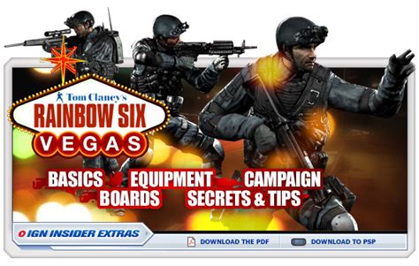 Tom Clancy's Rainbow Six: Vegas - ps3 - Walkthrough and Guide - Page 1 ...