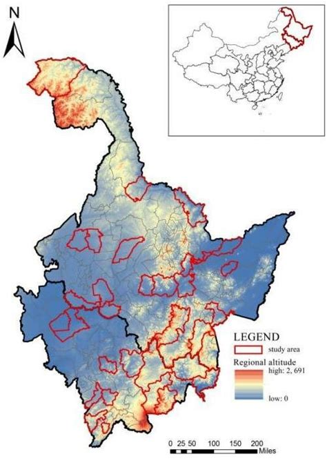 Distribution Map Of Gdp Per Capita In The Research Area Download