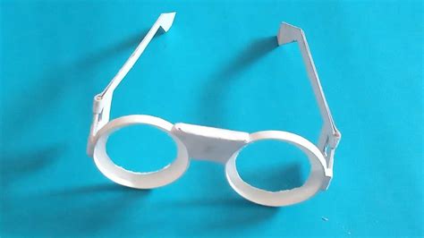 How To Make Goggles Out Of Paper Cups And Thick Paper Youtube