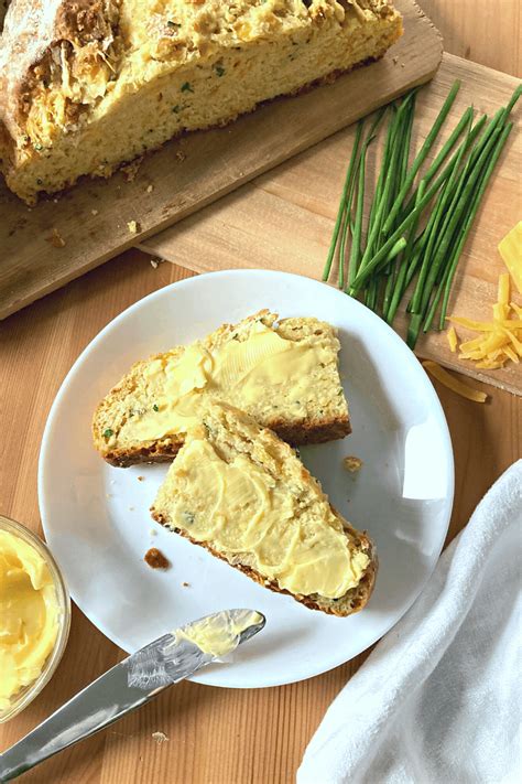 Cheddar And Chive Savory Sourdough Irish Soda Bread Recipe Recipe