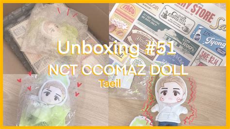 แกะกลอง Unboxing 51 Taeil NCT CCOMAZ DOLL YouTube