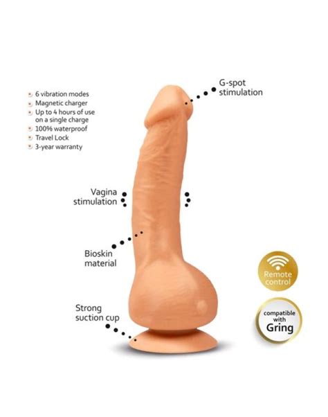 Gvibe Greal Mini Vibrerende Dildo Nude