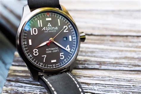 Alpina Startimer Pilot Automatic Al G Ts Revendeur Officiel