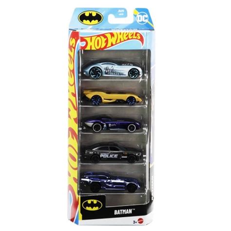 Pack C Miniaturas Batman Hot Wheels