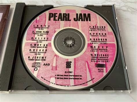 Pearl Jam Ten Cd