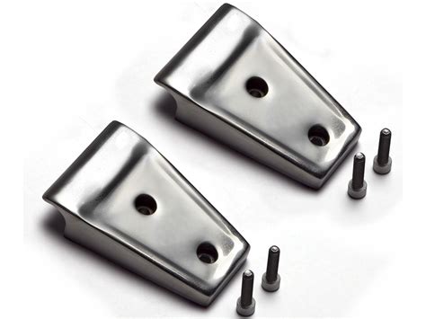 Rugged Ridge Hood Hinge Covers Stainless Sku