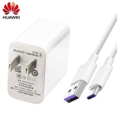 สายชาร จ Huawei 40W Super Charger อะแดปเตอร ประเภท C 5A Fast