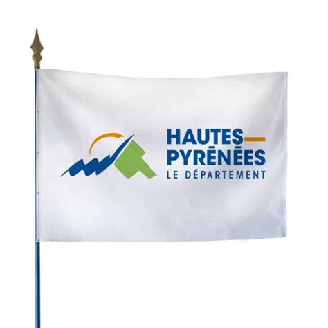 Drapeau Du Conseil Départemental Des Hautes Pyrénées