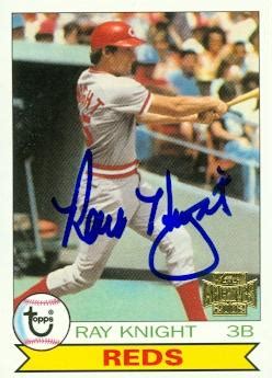 Ray Knight autographed Baseball Card (Cincinnati Reds) 2002 Topps ...