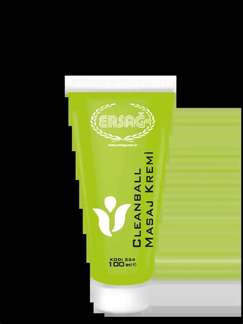 Ersağ Clean Ball Masaj Kremi 100 ml - Ersağ Ürünleri Online Satış