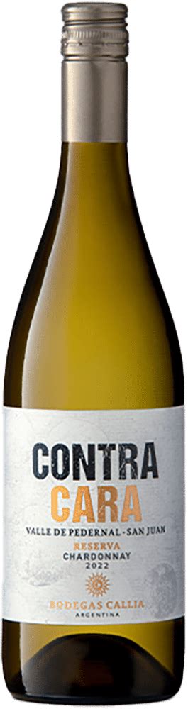 Bodegas Callia Chardonnay Reserva Contra Cara De Grote Hamersma