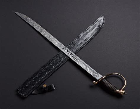 Custom Hand Forged Damascus Steel Functional Sword Inches Pirate