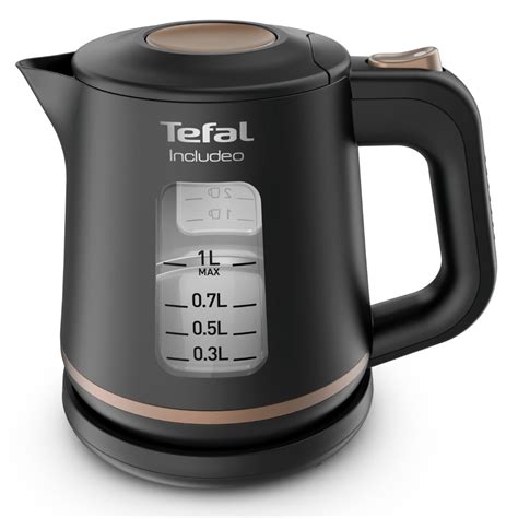 Электрочайник Tefal, 1л, пластик, черный 25901 Owwa