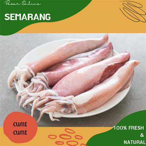 Jual Cumi Cumi Segar Gr Dan Fresh Belanja Ikan Segar Semarang