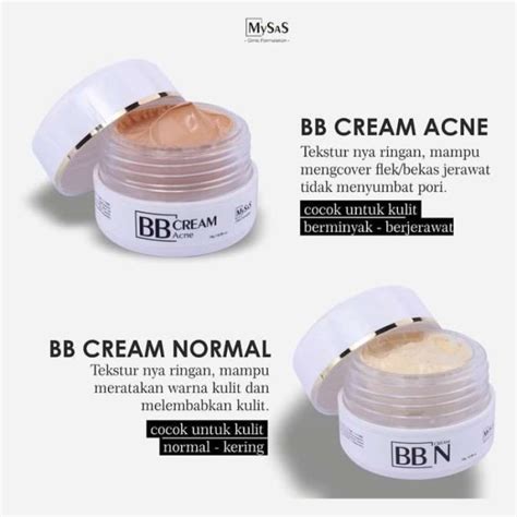 Jual Mysas Bb Cream N Foundation Alas Bedak Untuk Kulit Normal Dan