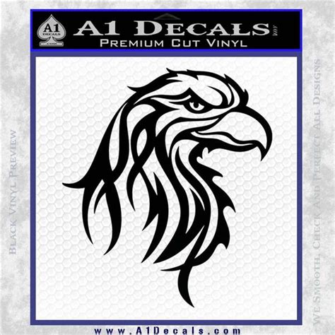 Eagle Tribal Decal Sticker D6 » A1 Decals