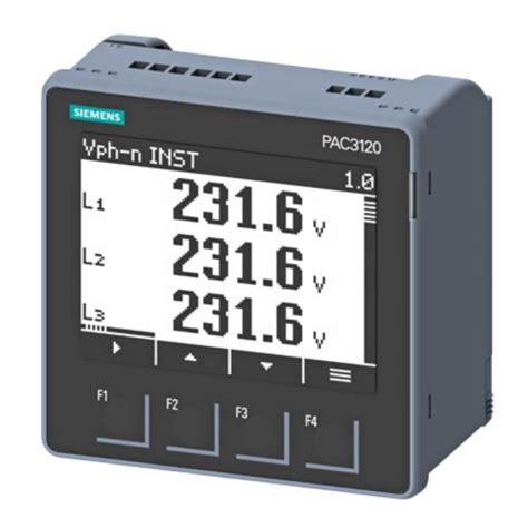 Medidor Sentron Pac Siemens Modbus Rtu A Gonzaga Rodriguez