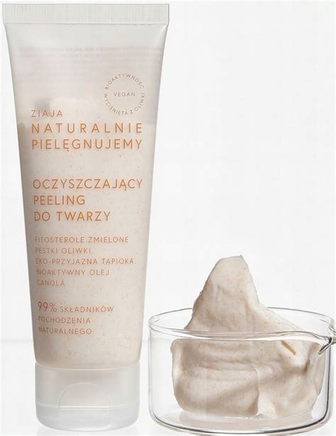 ZIAJA NATURALNIE PIELEGNUJEMY PEELING DO TWARZY 13224018923 Allegro Pl