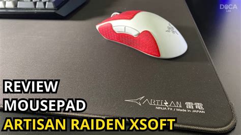 Review detalhado Artisan Raiden XSOFT - O MELHOR Mousepad que já usei ...