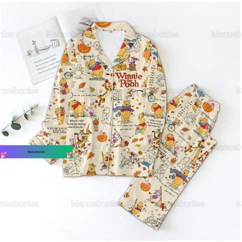 Winnie the Pooh Adult Pajamas - Etsy