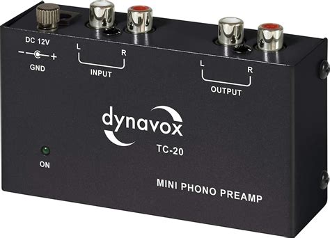 Pr Amplificateur Dynavox Tc Mm Ch Ssis M Tallique Compact Pour