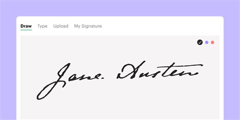 Different Signature Styles, Types of Signatures - PandaDoc