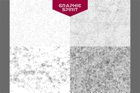 پترن و بافت به سبک هافتون Seamless Halftone Dot Patterns ایران جی