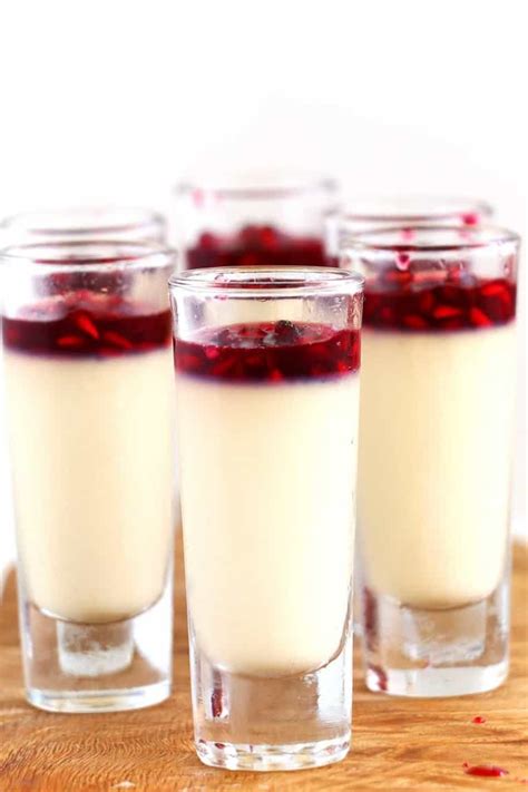 Pomegranate Panna Cotta Baking Ginger