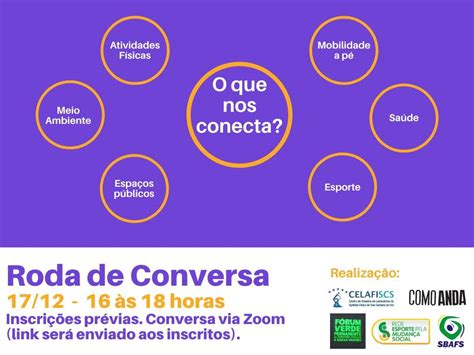 Roda De Conversa O Que Nos Conecta Corridaamiga