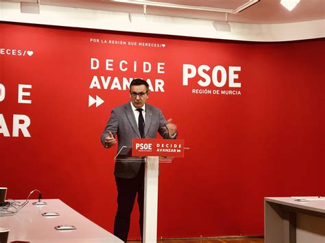 Conesa PSOE advierte que la dinámica de confrontación de López Miras